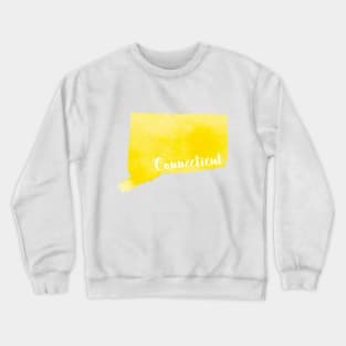 Connecticut Yellow Crewneck Sweatshirt